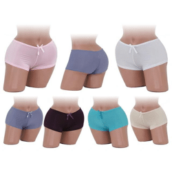 Damen Slips Hot Pants Panty Unterwäsche Dessous Underwear Uni Mix Gr M-XXL nur 0,69 Euro