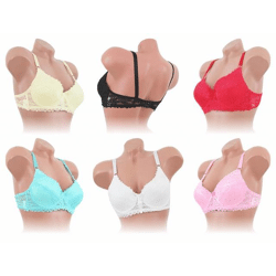 Edle Modische Sexy Push Up BHs BH Spitze Bügel Farbmix Cup C nur 1,50 Euro