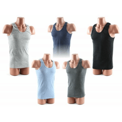 Herren Unterhemden Achselshirts Achselhemd Farbig Alle Größen nur 1,55€