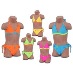 Mädchen Girls Bikinis Bikini Triangel Bademoden Badeanzug Hawaii Gr. 6-12 Jahre nur 2,59 Euro