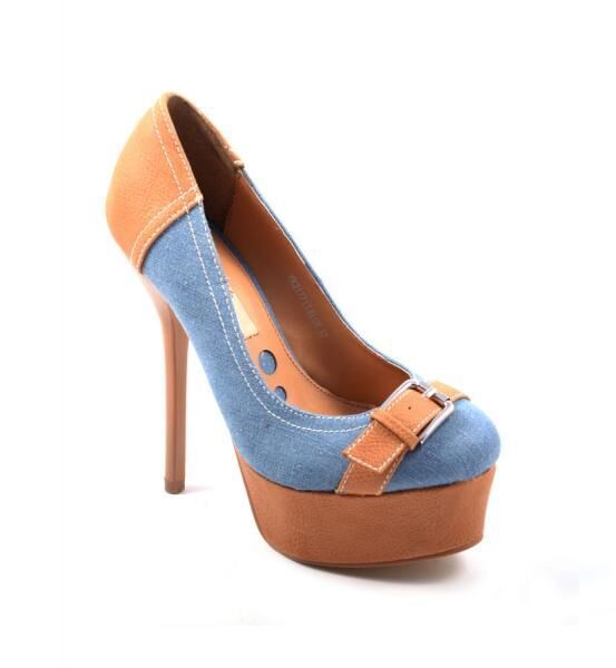 Sexy Damen Pumps Schuhe Shoes High Heels Plateau 3 Farben nur 12,90 Euro