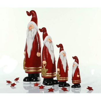 17 18447 Keramik Weihnachtsmann 19cm Mit Sterntasche Nikolaus 12384779 Restposten De