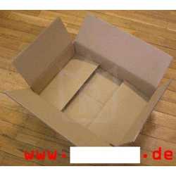 Versandkartons 2-wellig Innenmaße LxBxH 430x290x75mm 