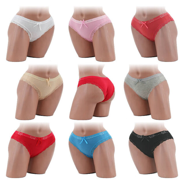 Damen Slips Unterwäsche Mix Gr. M-XXL je 0,69 EUR