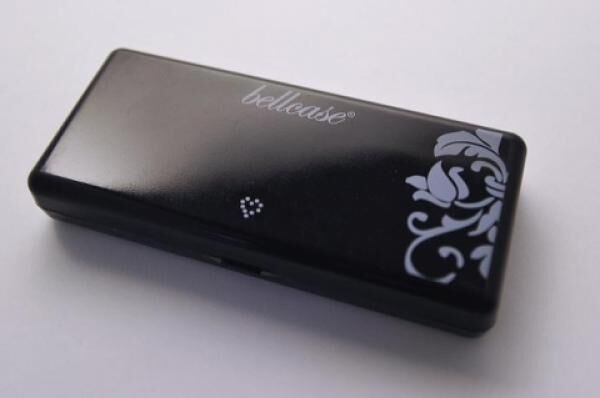 Bellcase Pillenetui Schwarz