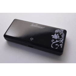 Bellcase Pillenetui Schwarz