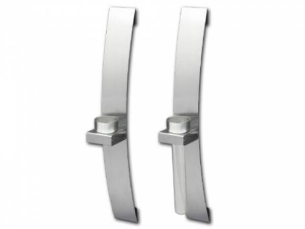 CHG Edelstahl Wandleuchter Wandkerzenhalter 2er Set