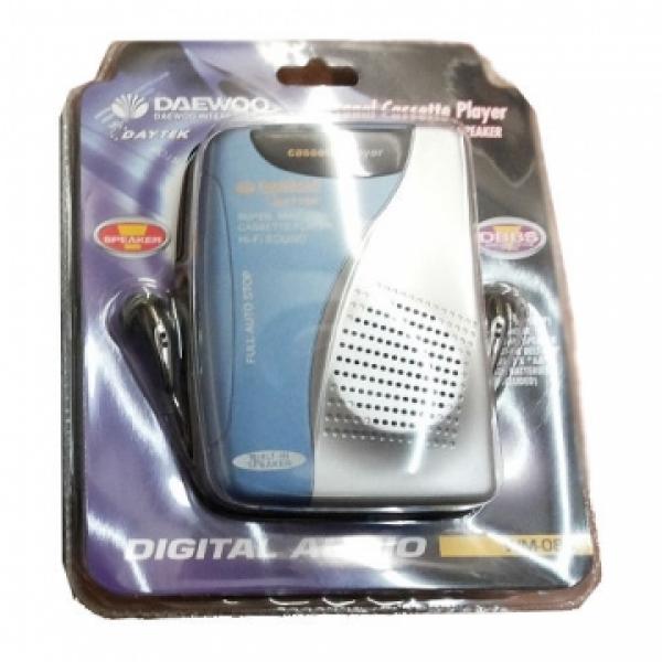 Daewoo WM-085 Kassettenspieler mit Lautsprecher Walkman