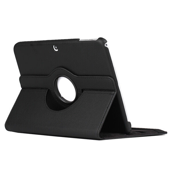 Edles 360 Grad Cover für Samsung Galaxy Tab 3 10,1 Zoll schwarz + Display-Schutzfolie + Touch-Pen
