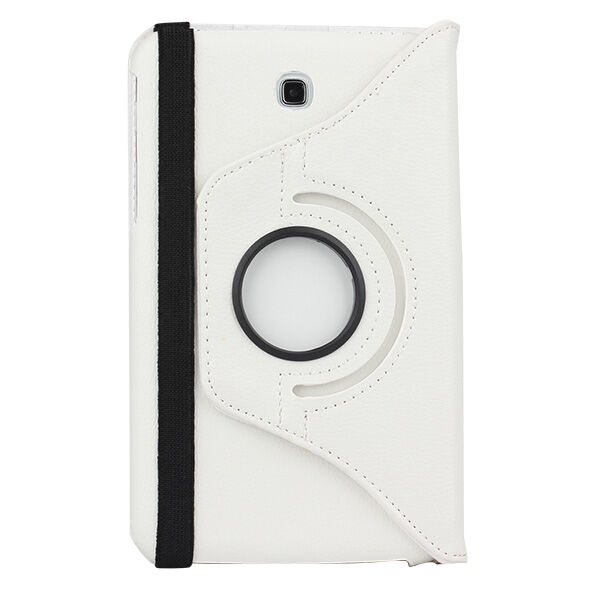 Edles 360 Grad Cover für Samsung Galaxy Tab 3 7 Zoll weiß inkl. Display-Schutzfolie + Touch-Pen