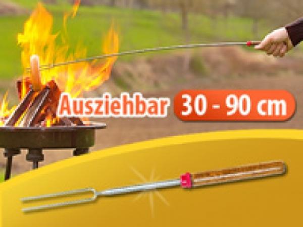 infactory Teleskop Grillspieß