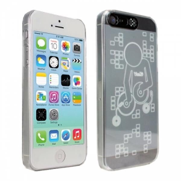 LED Blitz Strobo Cover Weiß für iPhone 5 / 5s