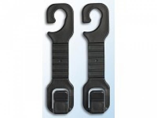 Lescars KFZ Kleiderhaken im 2er Set