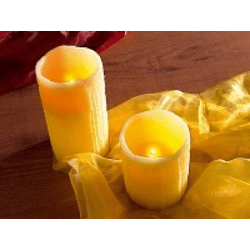 Lunartec LED real wax candle 10cm