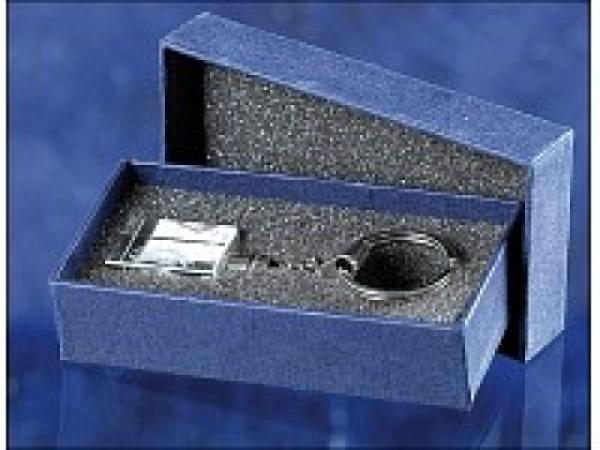 Lunartec LED Sternzeichen Schlüsselanhänger WAAGE