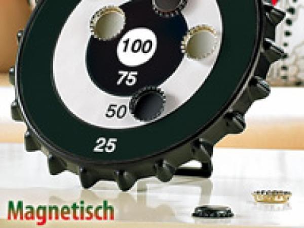 Playtastic Magnetisches Kronkorken-Dartspiel