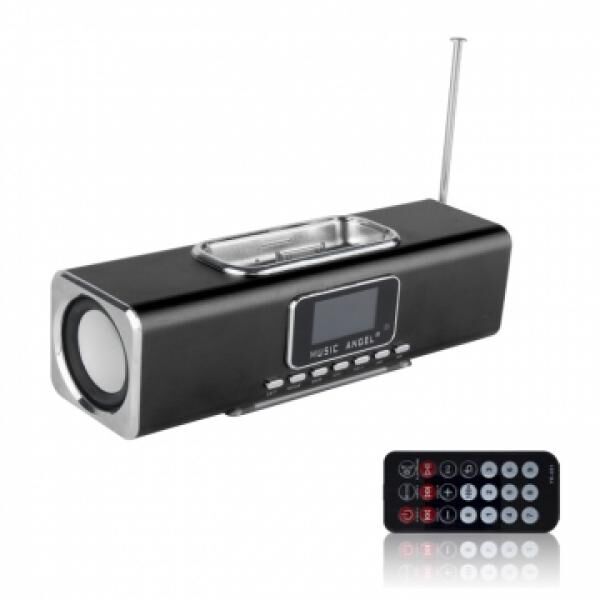 QooPro 12034 Music Angel Bluetooth Docking für iPhone schwarz