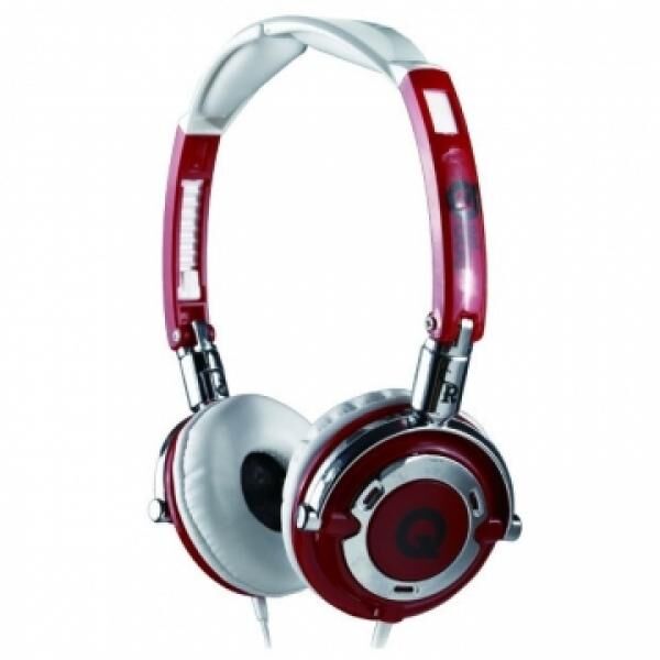 QooPro 17011E Super Bass Kopfhörer rot