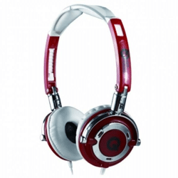 QooPro 17011E Super Bass Kopfhörer rot