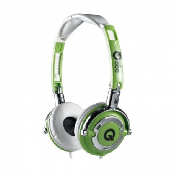 QooPro 17011L Super Bass Kopfhörer grün