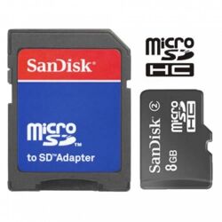 SanDisk 8GB MicroSD Speicherkarte