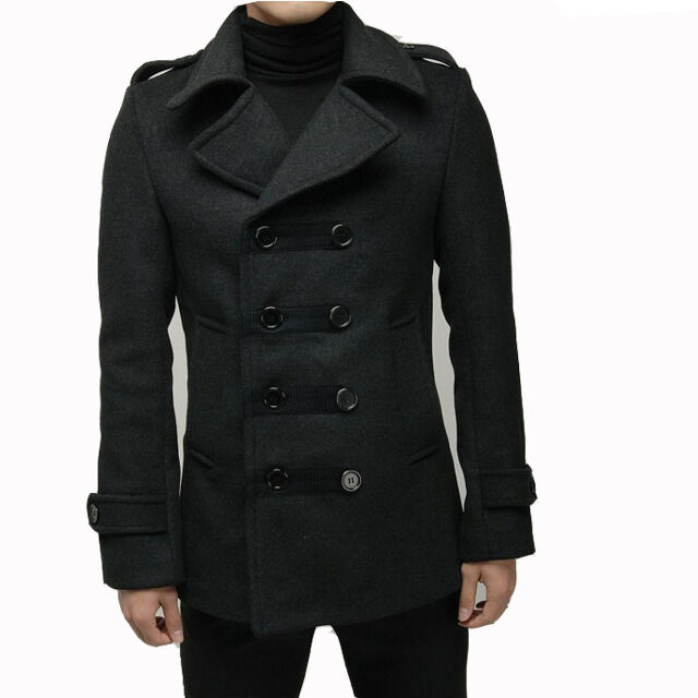 Garcia Pescara eleganter langer Mantel schwarz Gr. S, M, L und XL