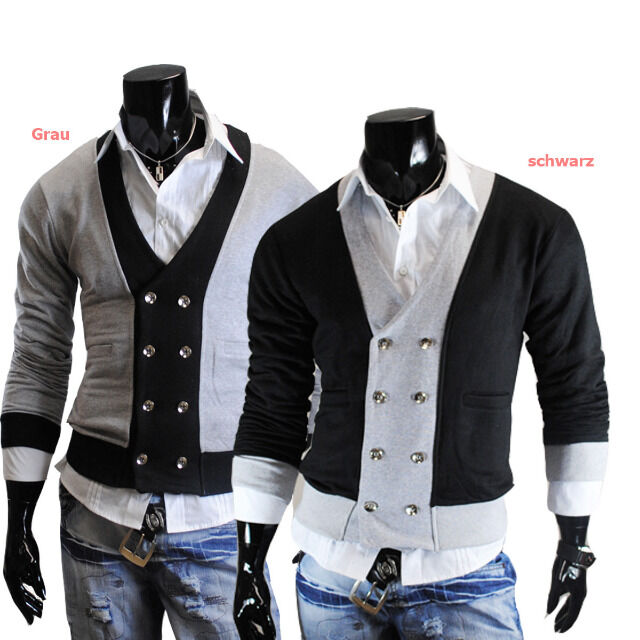 Garcia Pescara GP15 Herren Cardigan Pullover schwarz Gr. S