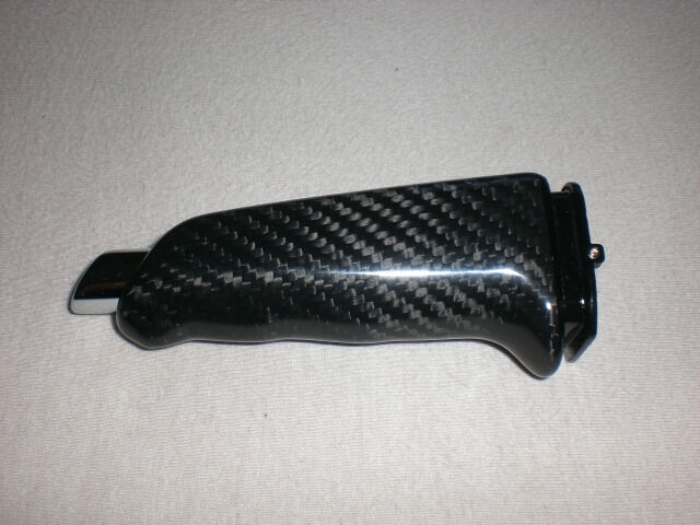 BMW carbon handbrake lever black