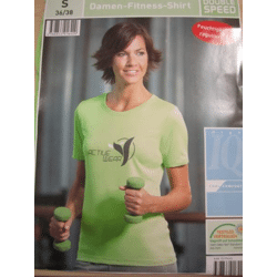 Damren Sport T-shirt Damen-Funktion T-shirt  mit Aufdruck