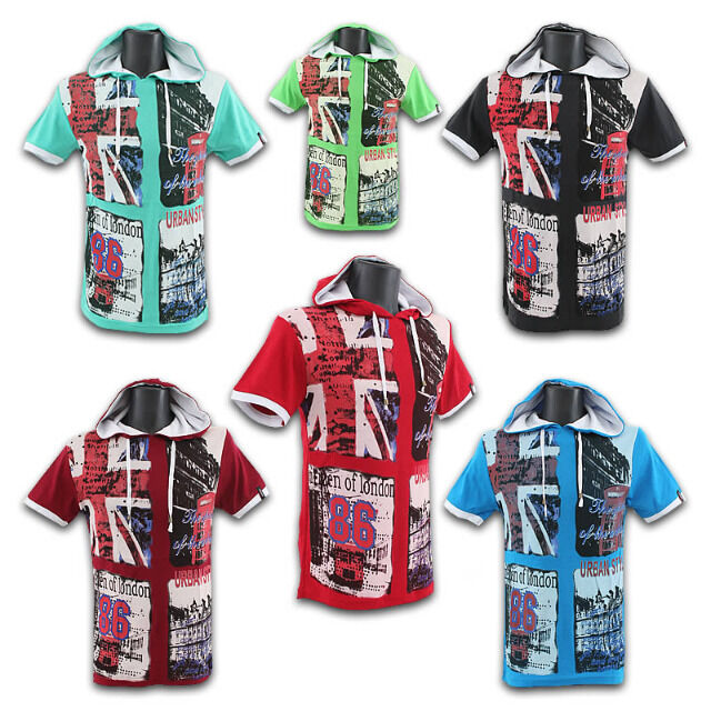 Sweater Hoodie Kurzarm Shirt Gr. M-XXL je 8,25 EUR