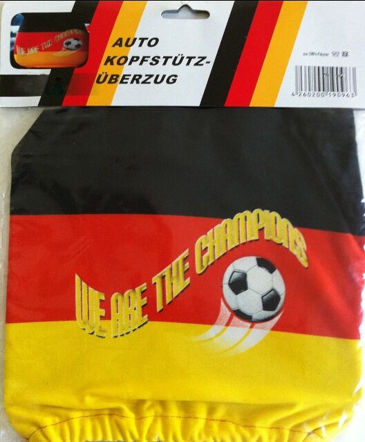 Auto Kopfstützenbezug Deutschland , Champions - Aufdruck