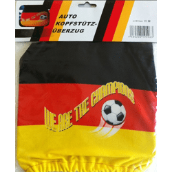 Auto Kopfstützenbezug Deutschland , Champions - Aufdruck
