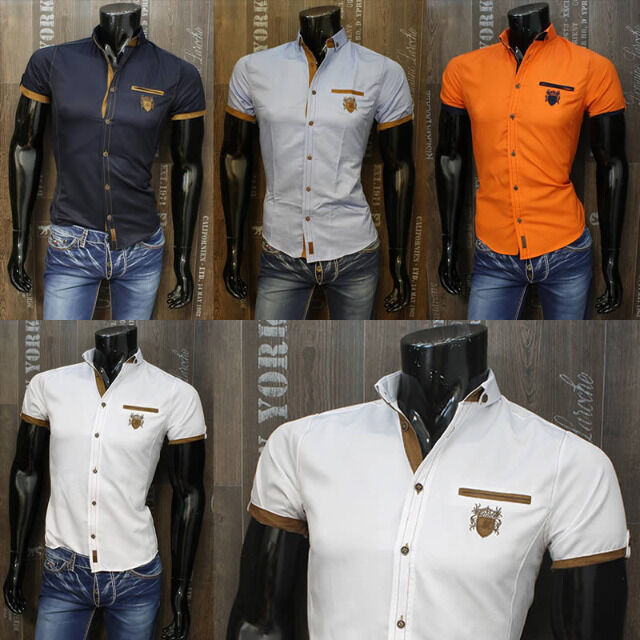 Edle Herren Hemden Oberteile Gr. S-3XL je 9,95 EUR