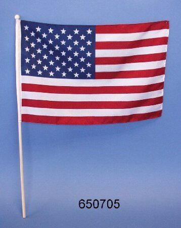 Stockfahne Stockflagge Fahne USA 30cmx45cm
