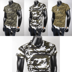 Sport Freizeit T-Shirts Army Look Gr. M-3XL je 4,25 EUR