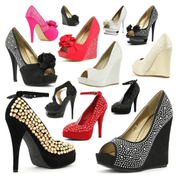 Pumps High Heels Schuhe Gr. 36-41 ab je 6,50 EUR