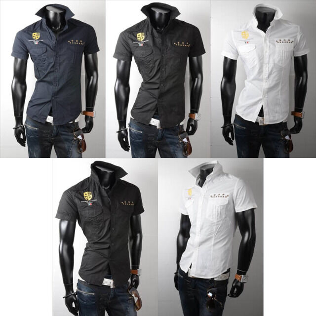 Edle Herren Hemden Oberteile Gr. M-3XL je 5,75 EUR