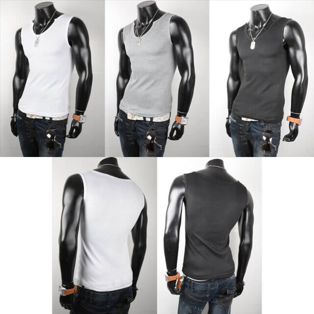 Sport Freizeit Achsel Shirts Gr. S-XXL je 2,59 EUR
