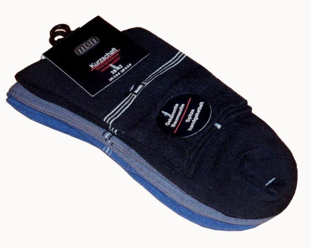 Kurz Socken gekämmte Baumwolle, ohne Gummi, handgekettelte spitze im 3er Pack