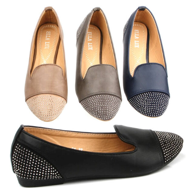 Damen Slipper Halbschuhe Mokassins Gr. 36-41