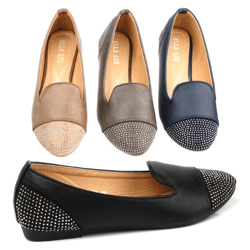 Damen Slipper Halbschuhe Mokassins Gr. 36-41