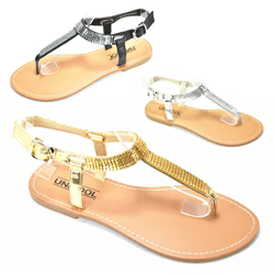 Damen Sommer Sandalen Slipper Gr. 36-41