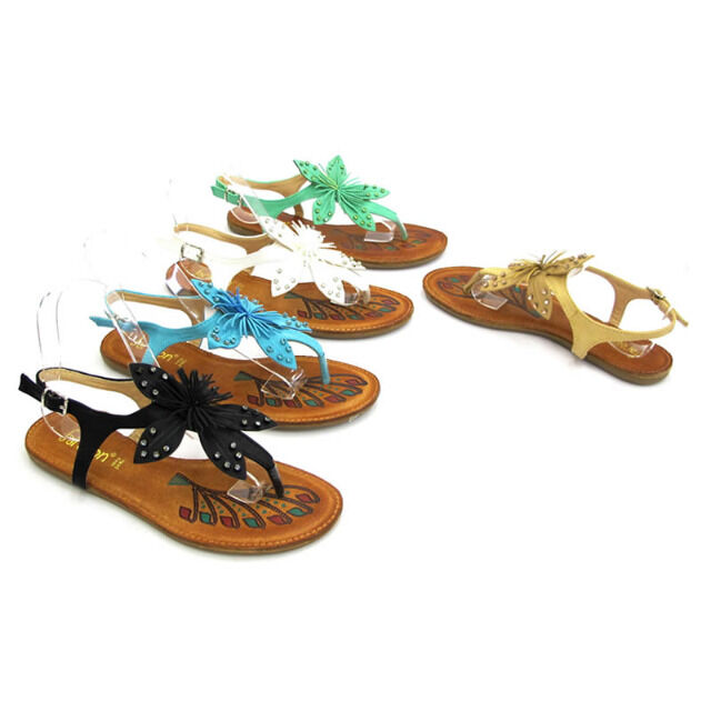 Ladies summer sandals slip-on shoes size 36-41