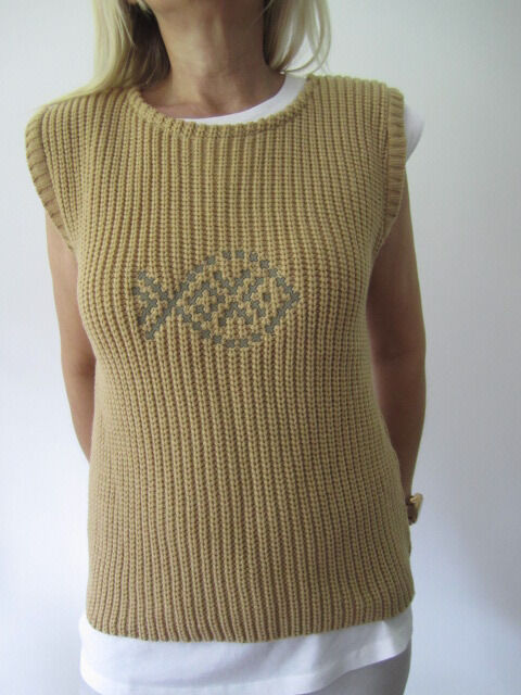 Modischer Damen Pullunder  (/PULFisch/2568)