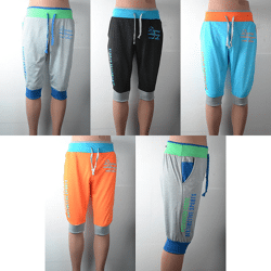 Unisex Freizeit Sport Capri Hose Short Gr. M-XXL