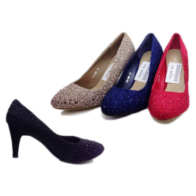 Damen Pumps High Heels Schuhe Gr. 36-41