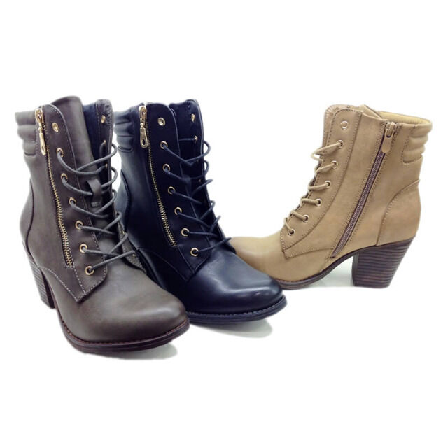 Damen Stiefeletten Stiefel Schuhe Gr. 36-41