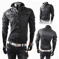 Herren Jeans Hemden Oberteile Gr. S-XXL