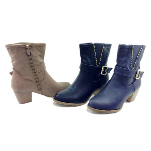 Damen Stiefeletten Stiefel Schuhe Gr. 36-41