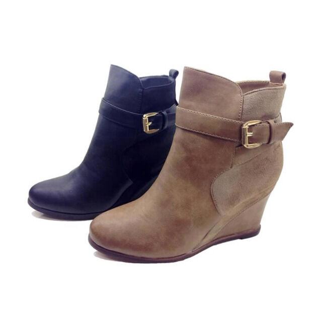 Damen Stiefeletten Stiefel Schuhe Gr. 36-41